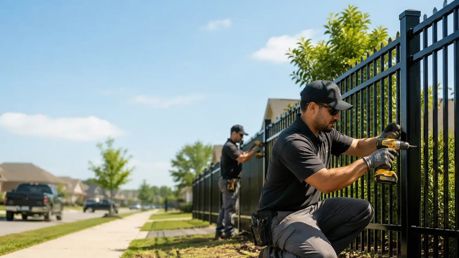 Metal Fence Installation in Houston, AR
